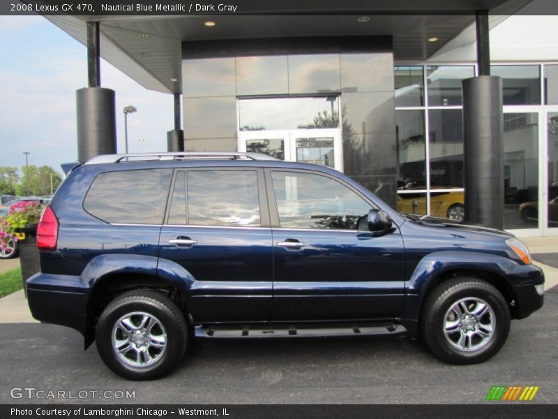 Nautical Blue Metallic / Dark Gray 2008 Lexus GX 470