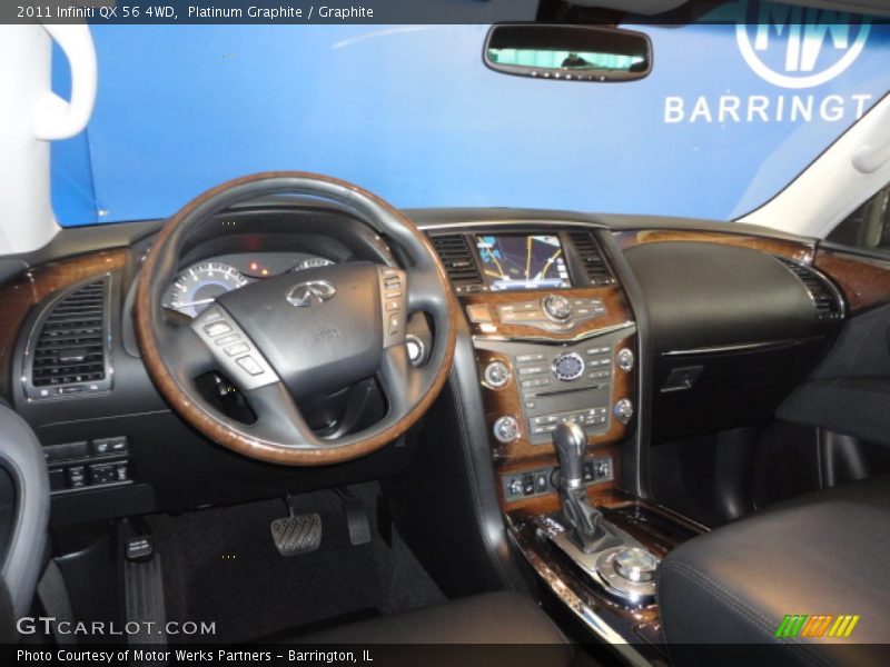 Platinum Graphite / Graphite 2011 Infiniti QX 56 4WD