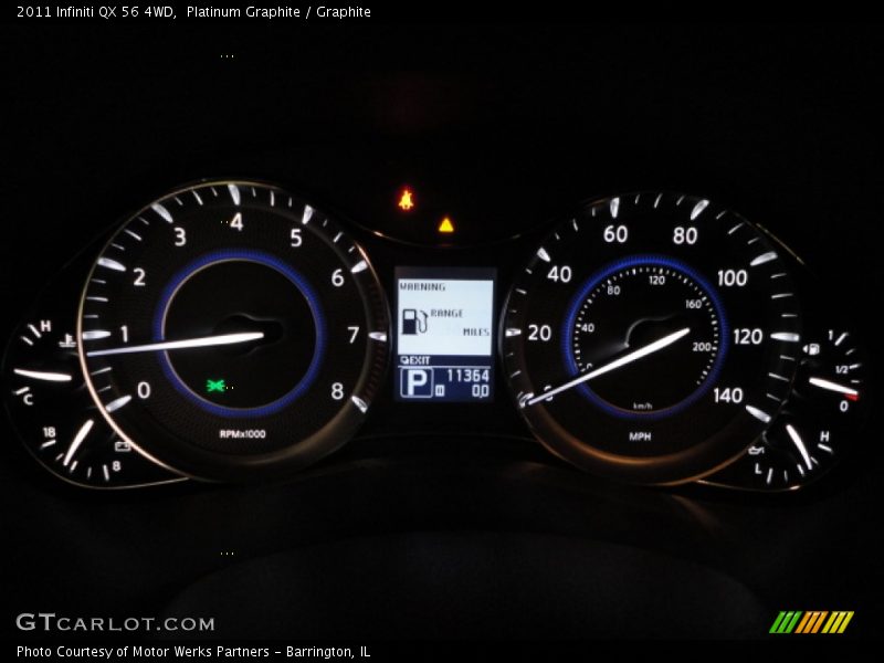 Platinum Graphite / Graphite 2011 Infiniti QX 56 4WD