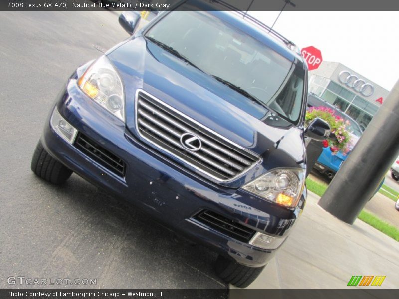 Nautical Blue Metallic / Dark Gray 2008 Lexus GX 470
