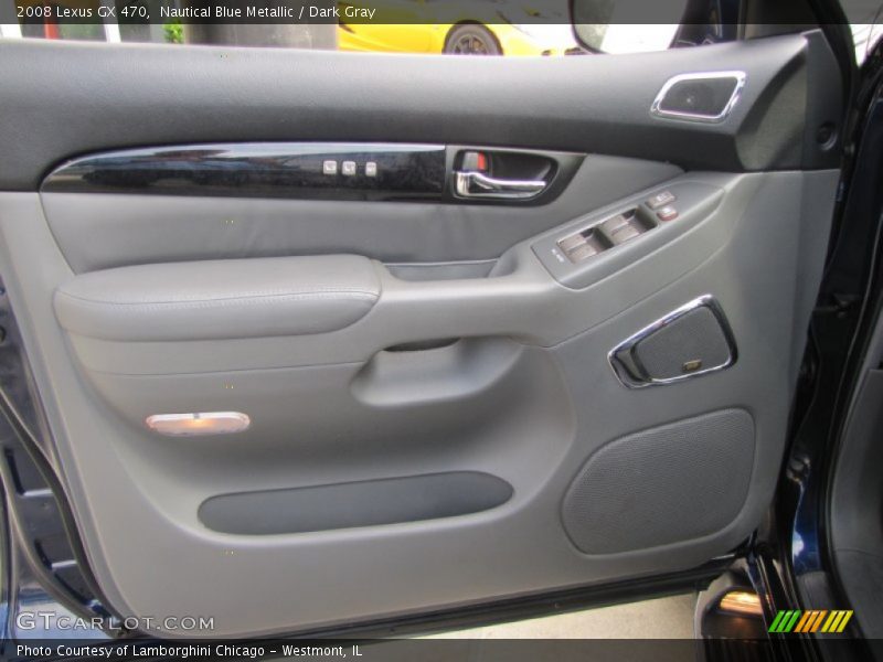 Nautical Blue Metallic / Dark Gray 2008 Lexus GX 470
