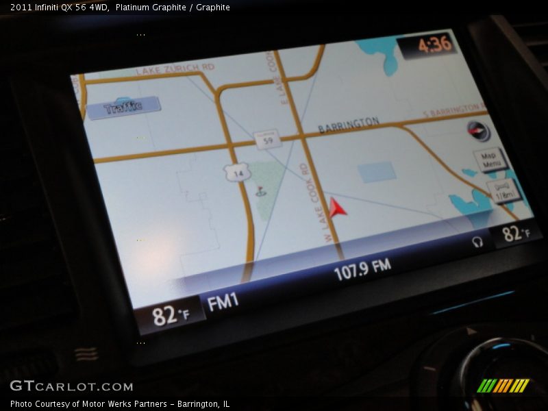 Platinum Graphite / Graphite 2011 Infiniti QX 56 4WD