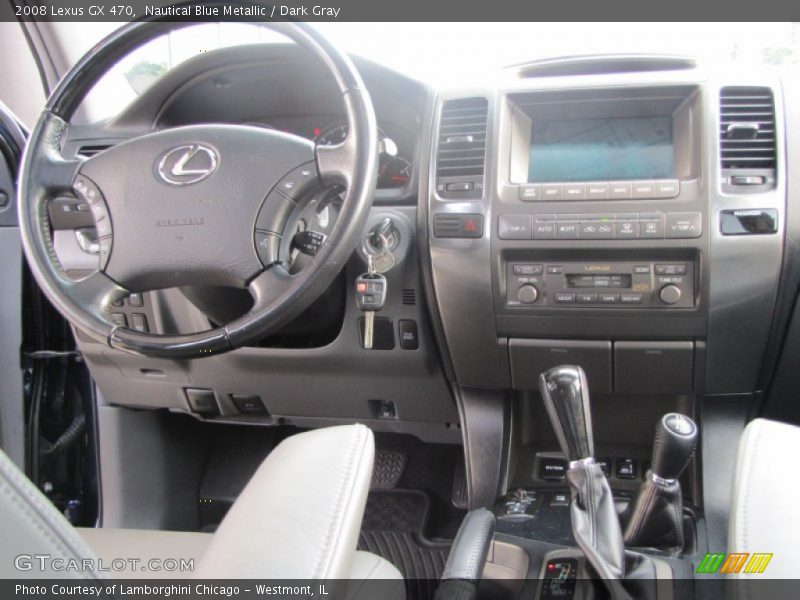 Nautical Blue Metallic / Dark Gray 2008 Lexus GX 470