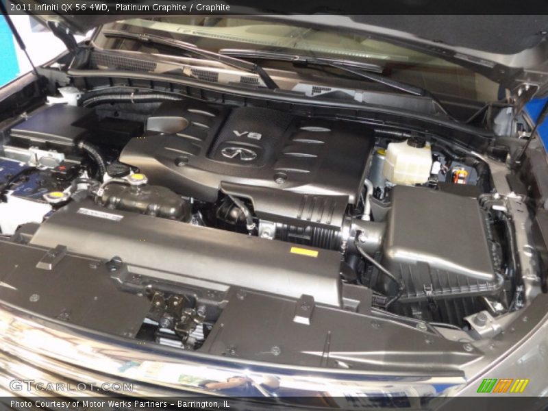 Platinum Graphite / Graphite 2011 Infiniti QX 56 4WD