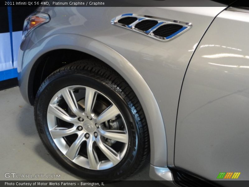 Platinum Graphite / Graphite 2011 Infiniti QX 56 4WD