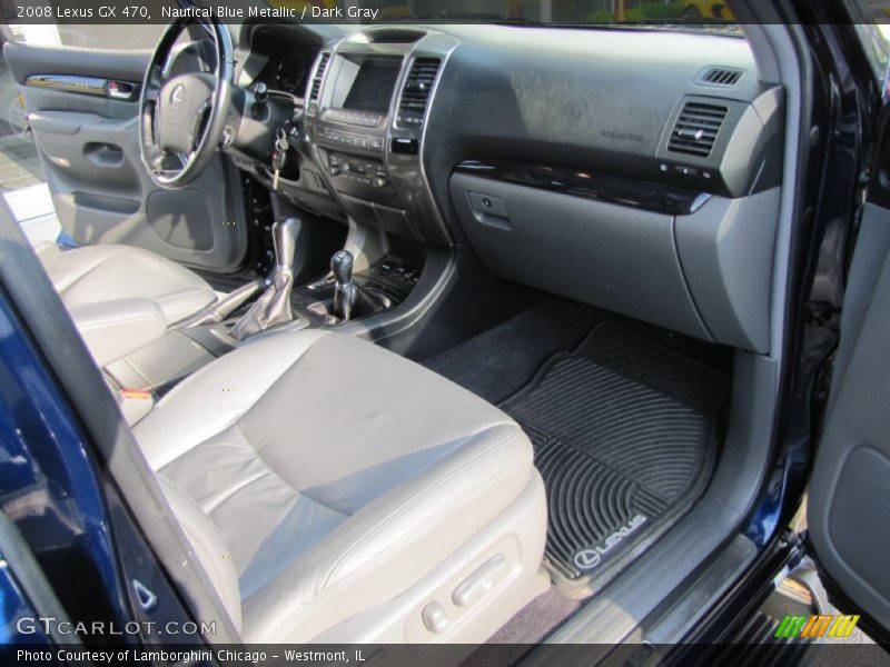 Nautical Blue Metallic / Dark Gray 2008 Lexus GX 470