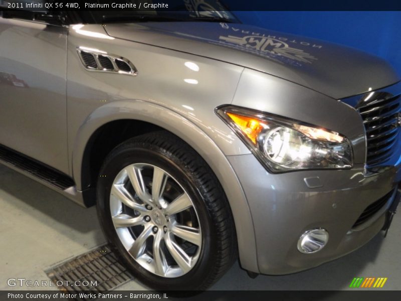 Platinum Graphite / Graphite 2011 Infiniti QX 56 4WD