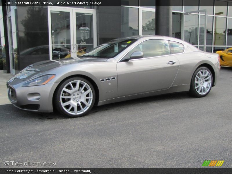 Grigio Alfieri (Silver) / Beige 2008 Maserati GranTurismo