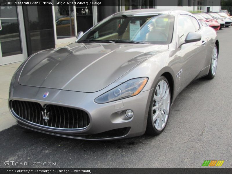 Grigio Alfieri (Silver) / Beige 2008 Maserati GranTurismo