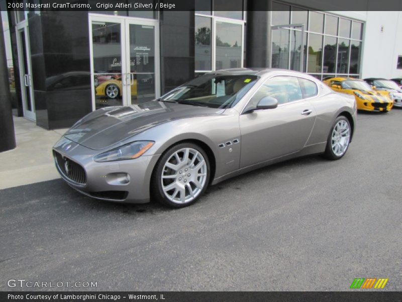 Grigio Alfieri (Silver) / Beige 2008 Maserati GranTurismo