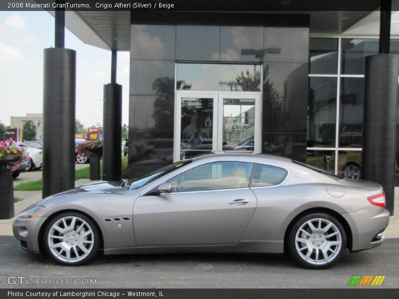 Grigio Alfieri (Silver) / Beige 2008 Maserati GranTurismo