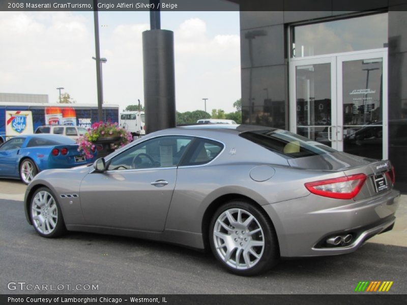 Grigio Alfieri (Silver) / Beige 2008 Maserati GranTurismo