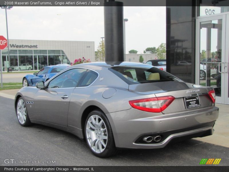 Grigio Alfieri (Silver) / Beige 2008 Maserati GranTurismo