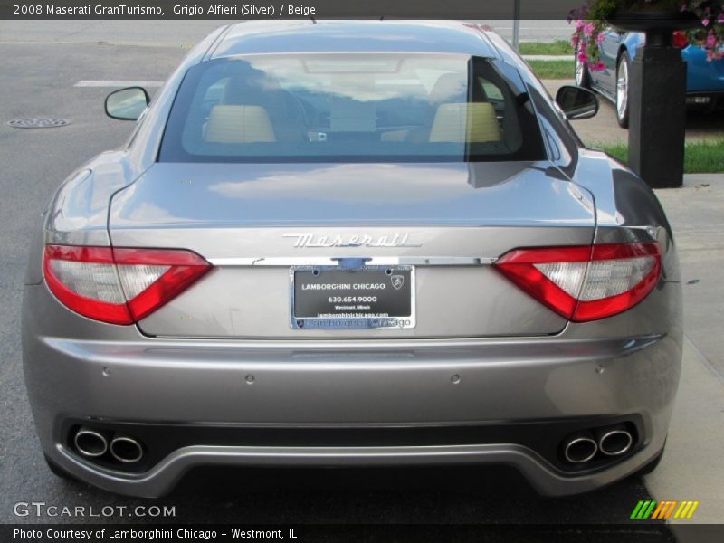 Grigio Alfieri (Silver) / Beige 2008 Maserati GranTurismo