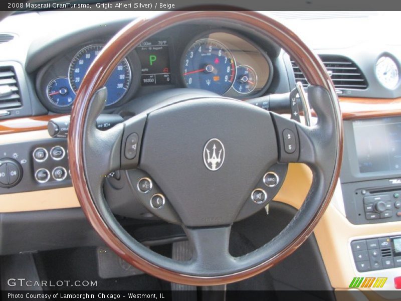 Grigio Alfieri (Silver) / Beige 2008 Maserati GranTurismo