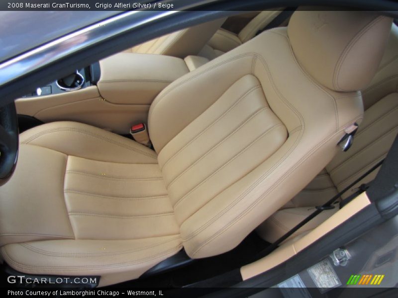 Grigio Alfieri (Silver) / Beige 2008 Maserati GranTurismo