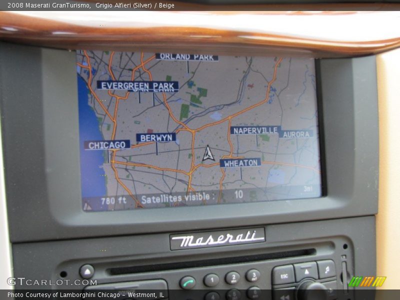 Grigio Alfieri (Silver) / Beige 2008 Maserati GranTurismo