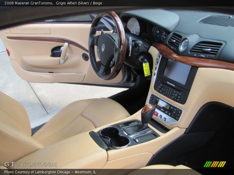 Grigio Alfieri (Silver) / Beige 2008 Maserati GranTurismo