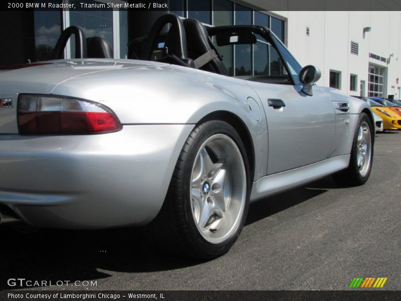 Titanium Silver Metallic / Black 2000 BMW M Roadster