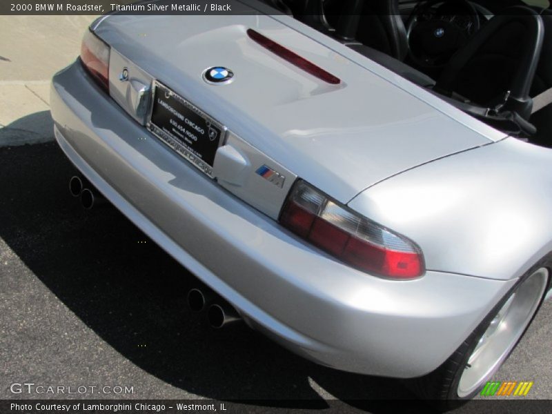 Titanium Silver Metallic / Black 2000 BMW M Roadster