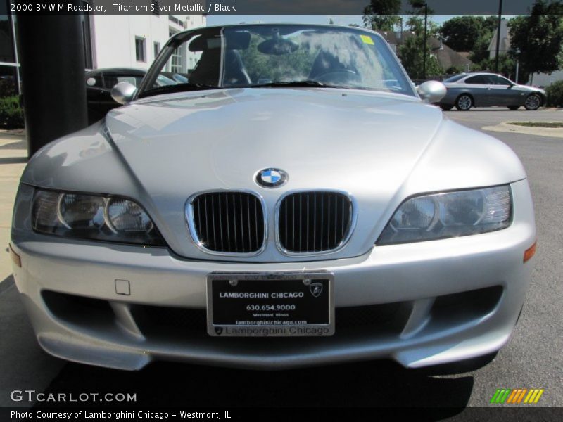 Titanium Silver Metallic / Black 2000 BMW M Roadster