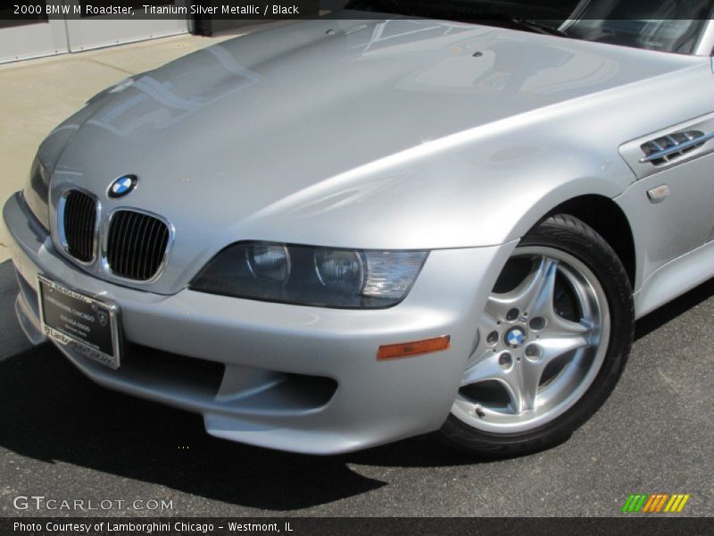 Titanium Silver Metallic / Black 2000 BMW M Roadster