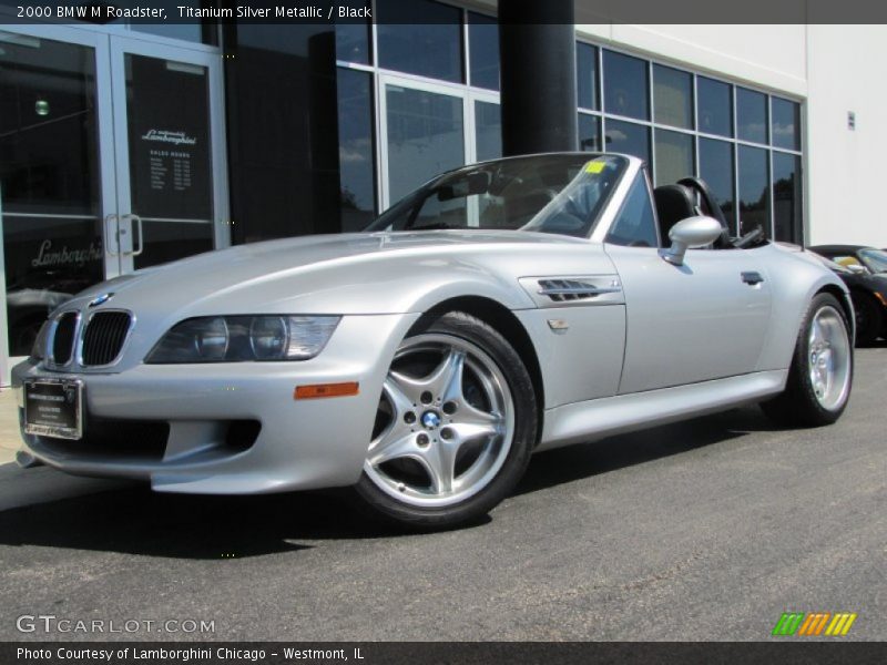 Titanium Silver Metallic / Black 2000 BMW M Roadster