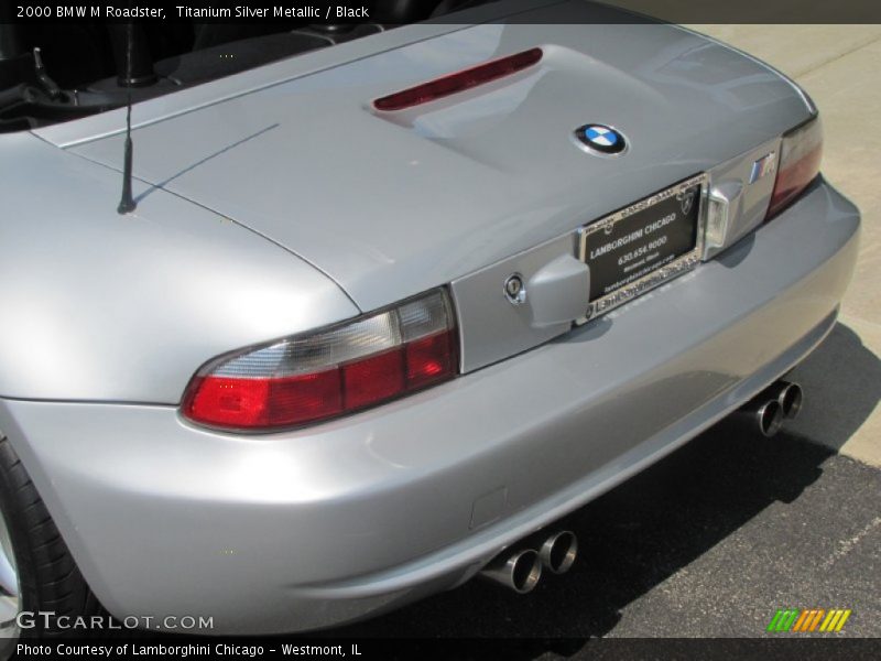 Titanium Silver Metallic / Black 2000 BMW M Roadster