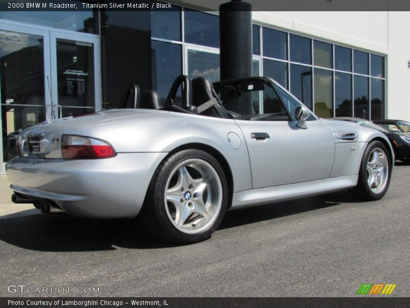 Titanium Silver Metallic / Black 2000 BMW M Roadster