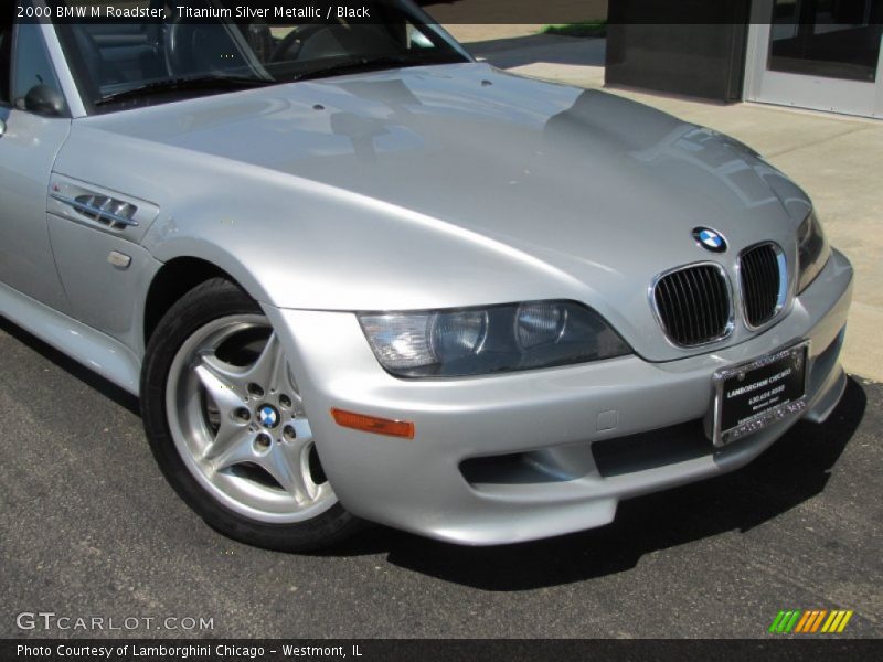 Titanium Silver Metallic / Black 2000 BMW M Roadster