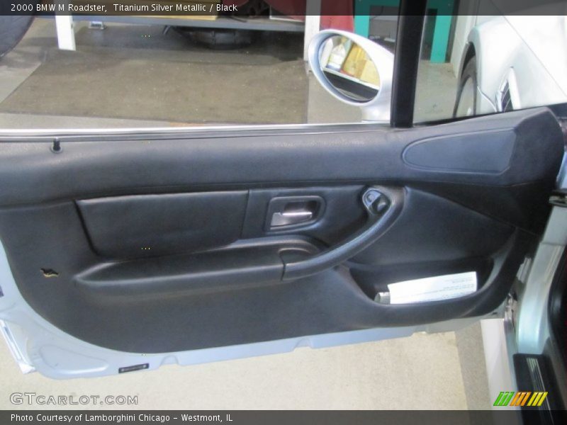 Titanium Silver Metallic / Black 2000 BMW M Roadster