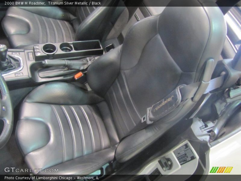 Titanium Silver Metallic / Black 2000 BMW M Roadster