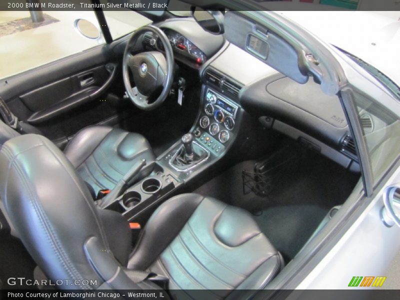 Titanium Silver Metallic / Black 2000 BMW M Roadster