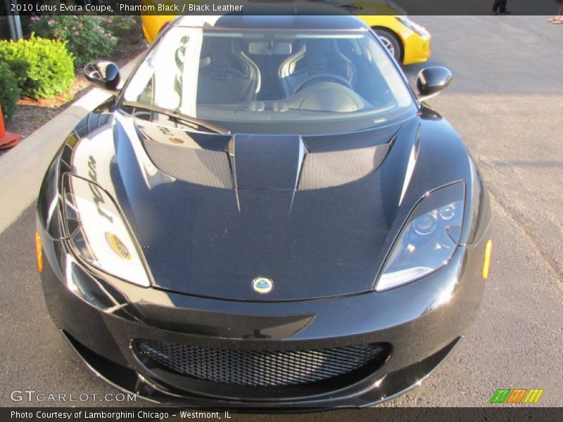 Phantom Black / Black Leather 2010 Lotus Evora Coupe
