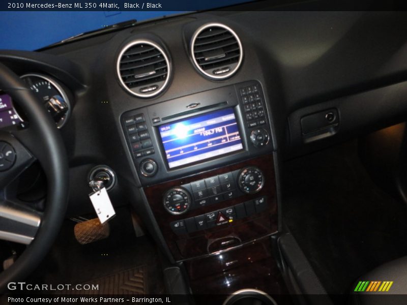 Black / Black 2010 Mercedes-Benz ML 350 4Matic