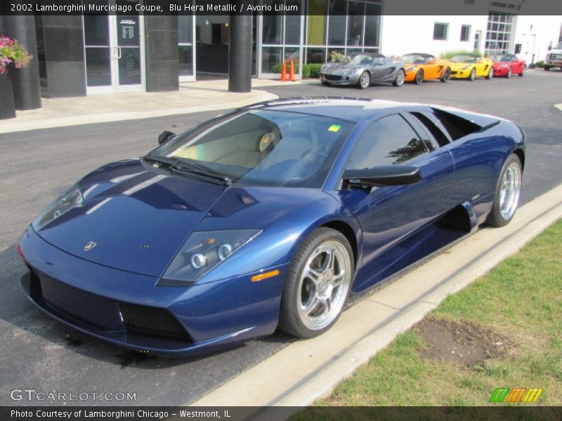 Front 3/4 View of 2002 Murcielago Coupe