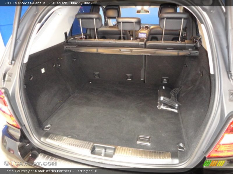 Black / Black 2010 Mercedes-Benz ML 350 4Matic