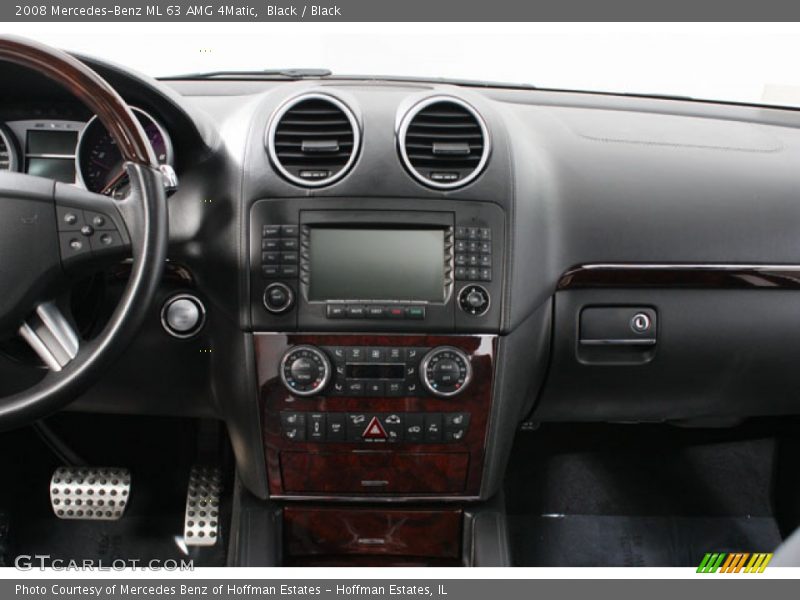 Black / Black 2008 Mercedes-Benz ML 63 AMG 4Matic