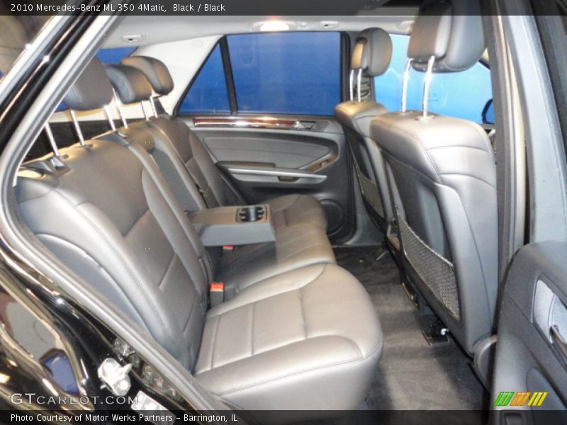 Black / Black 2010 Mercedes-Benz ML 350 4Matic