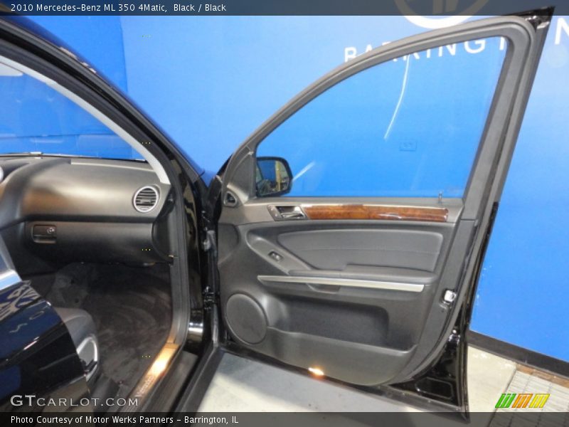Black / Black 2010 Mercedes-Benz ML 350 4Matic