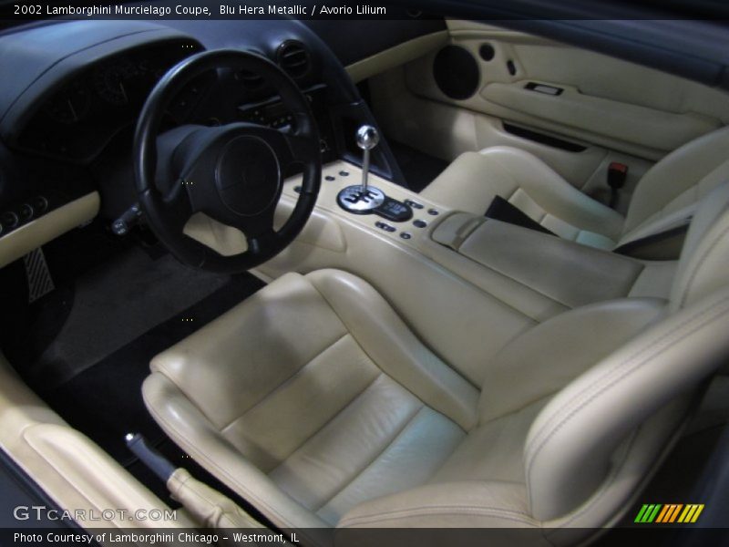  2002 Murcielago Coupe Avorio Lilium Interior