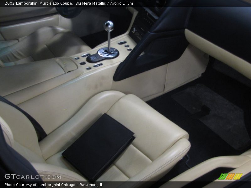 Blu Hera Metallic / Avorio Lilium 2002 Lamborghini Murcielago Coupe