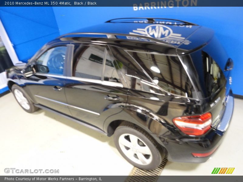 Black / Black 2010 Mercedes-Benz ML 350 4Matic