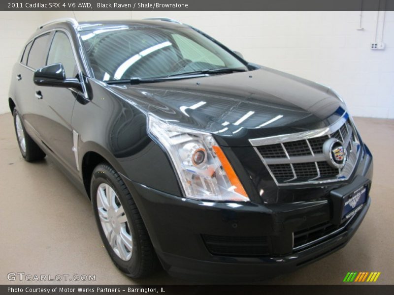 Black Raven / Shale/Brownstone 2011 Cadillac SRX 4 V6 AWD