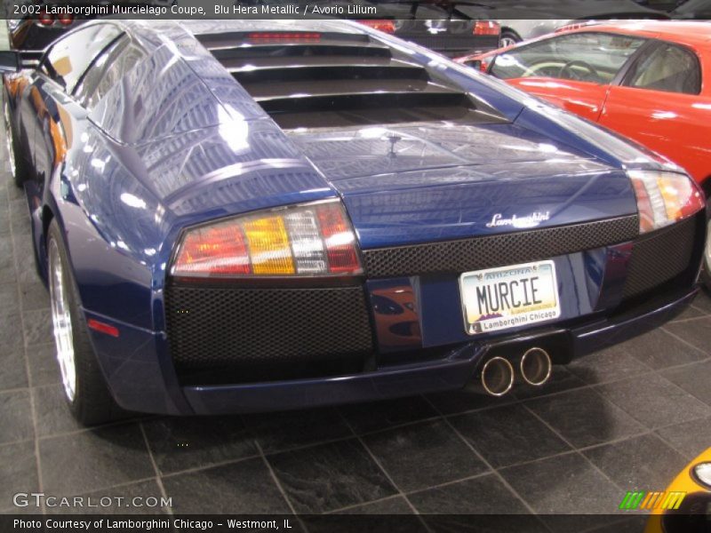 Blu Hera Metallic / Avorio Lilium 2002 Lamborghini Murcielago Coupe