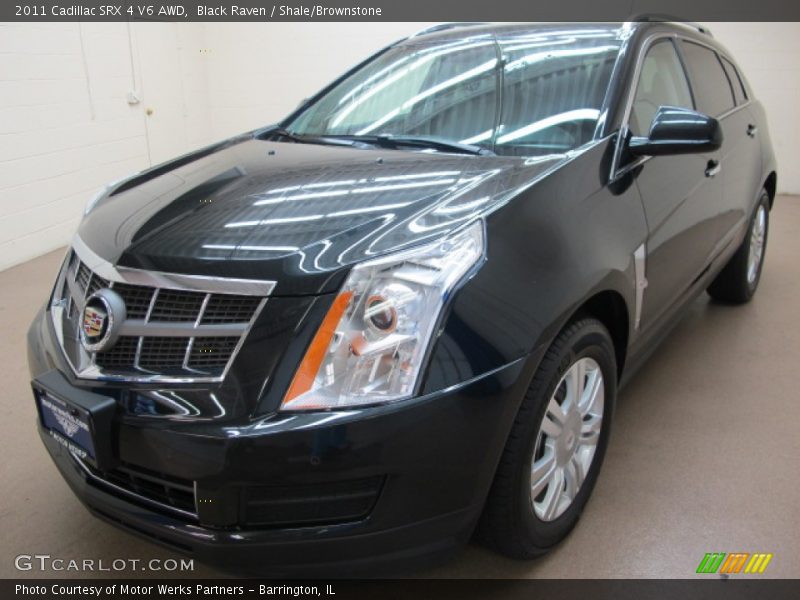 Black Raven / Shale/Brownstone 2011 Cadillac SRX 4 V6 AWD