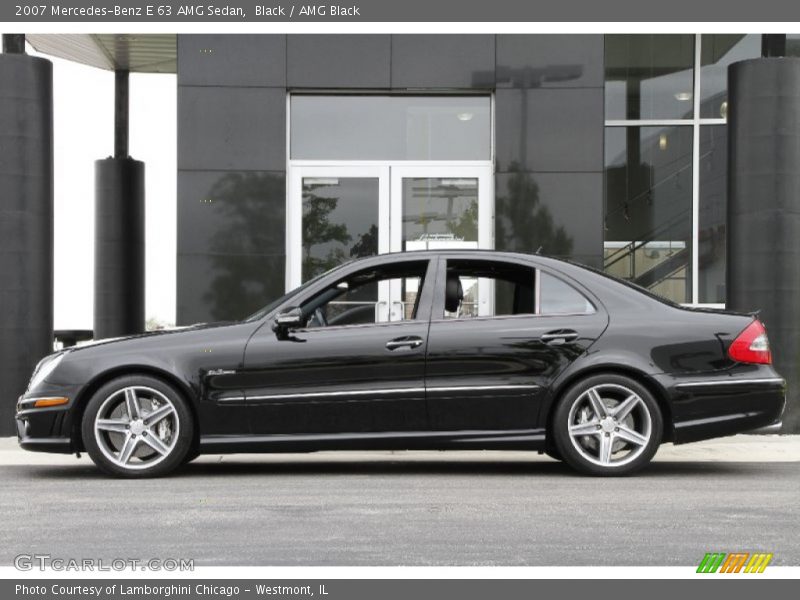  2007 E 63 AMG Sedan Black