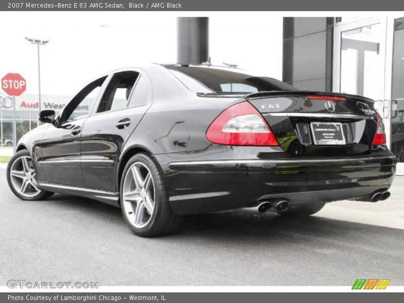 Black / AMG Black 2007 Mercedes-Benz E 63 AMG Sedan