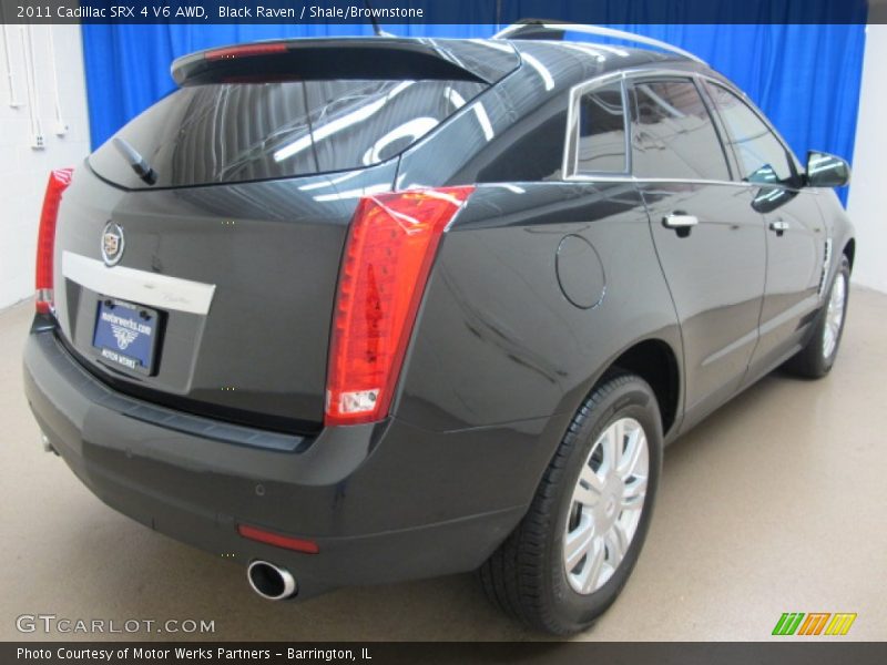 Black Raven / Shale/Brownstone 2011 Cadillac SRX 4 V6 AWD