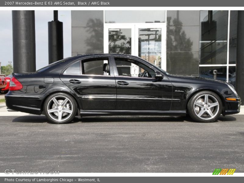  2007 E 63 AMG Sedan Black